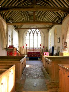 St Mary in the Marsh, nave looking east