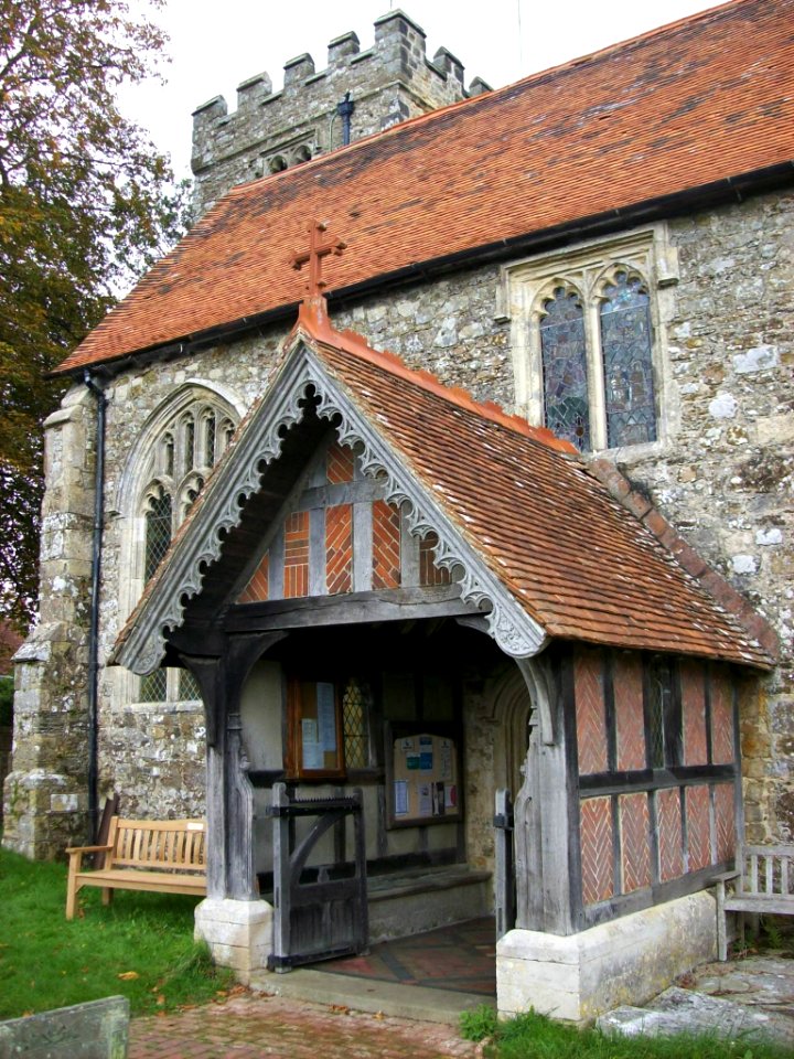 St George, Brede, the porch