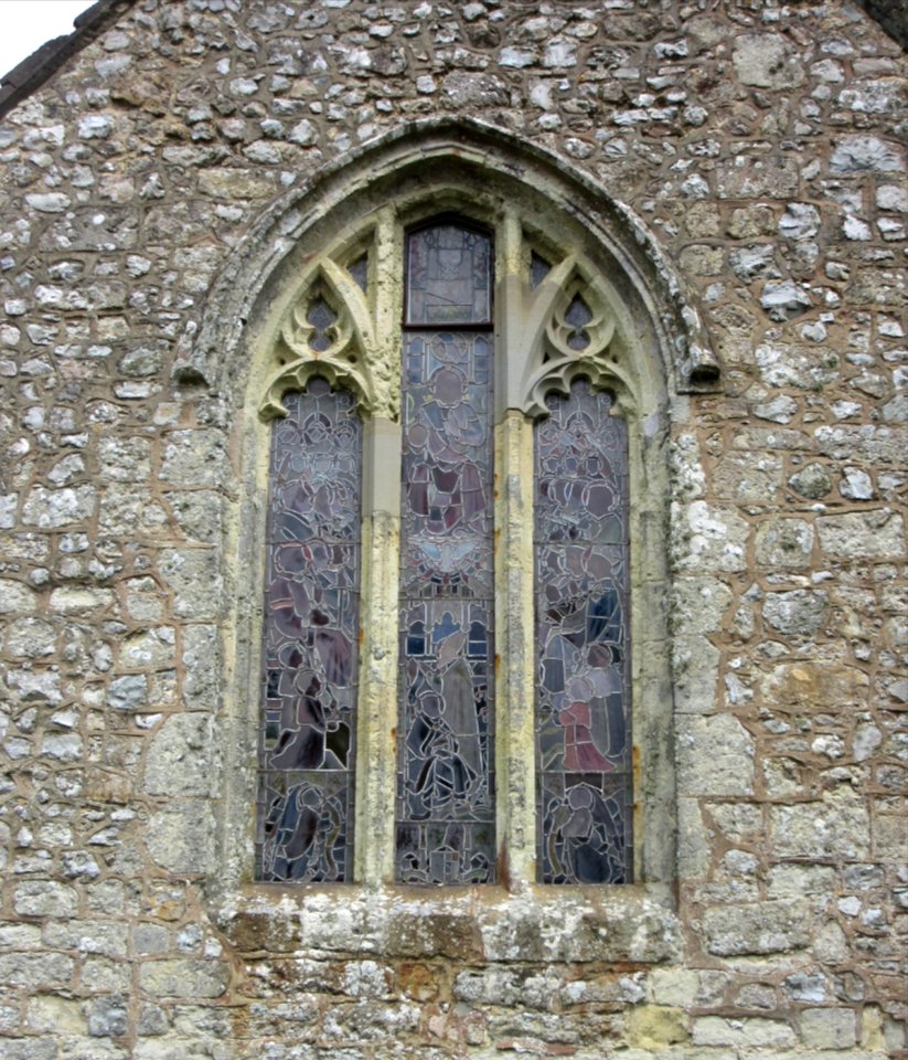 St Mary and St Radegund's Church, High Street, Whitwell (May 2016) (Window) (2)