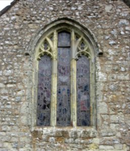 St Mary and St Radegund's Church, High Street, Whitwell (May 2016) (Window) (2)