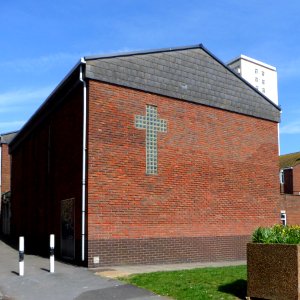 St Mary the Virgin's Church, Upper St James's Street, Kemptown, Brighton (Church Hall) (April 2013) (2)