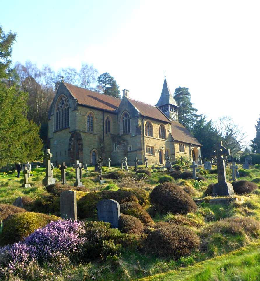 St Mary the Virgin's Church, Horsham Road, Holmbury St Mary (March 2014, from North) (3)