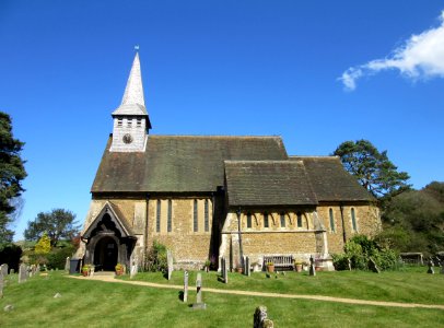 St Peter's Church, School Lane, Hascombe (April 2015) (10)