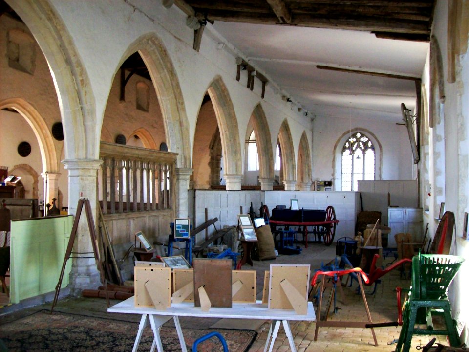 St George, Ivychurch, north aisle