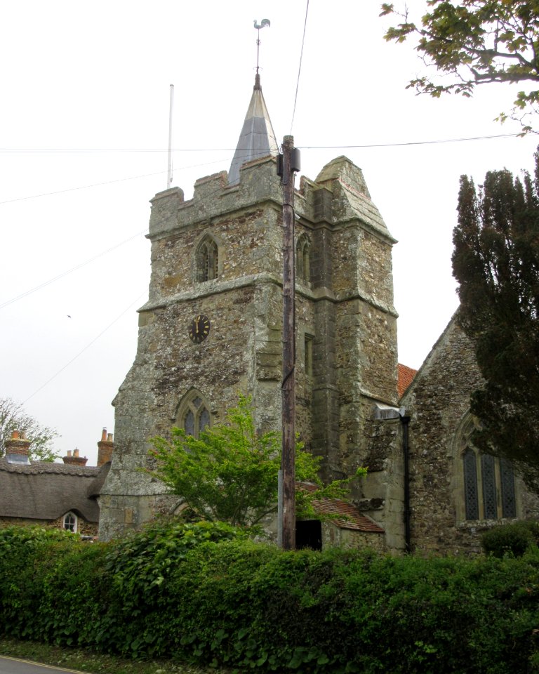 St Mary the Virgin's Church, Main Road, Brighstone (May 2016) (Tower) (2)