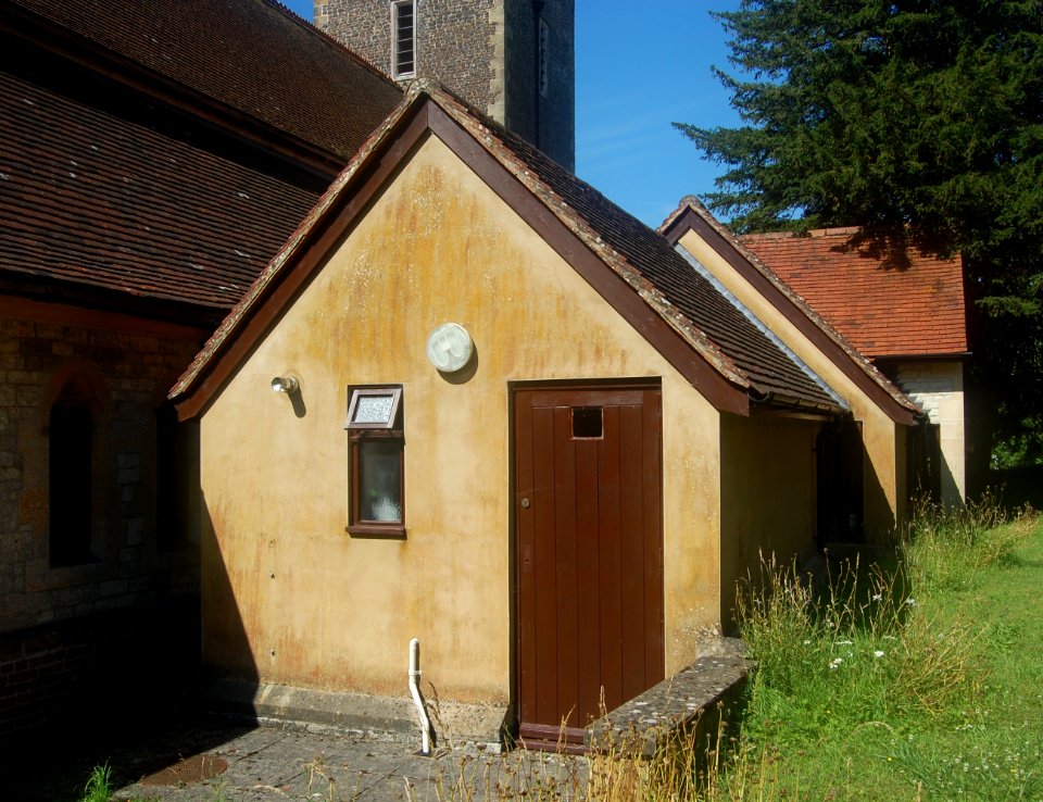 St Mary the Virgin's Church, High Street, Buriton (NHLE Code 1302500) (July 2019) (Vestry)