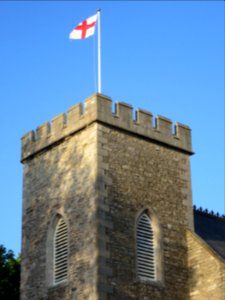 St James's Church, Church Path, East Cowes (May 2016) (Tower)