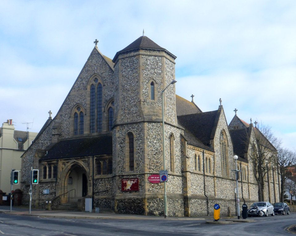 St Luke's Church, Queen's Park Road, Queen's Park, Brighton (NHLE Code 1380790) (January 2015) (1)