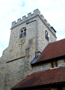 St Mary the Virgin's Church, Worplesdon Road, Worplesdon (May 2014) (Tower 2)