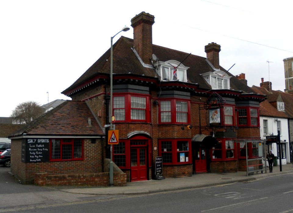 St George Inn, High Street, Portslade (February 2013)