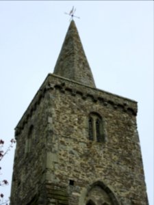 St Mary the Virgin's Church, High Street, Brading (May 2016) (Tower) (2)
