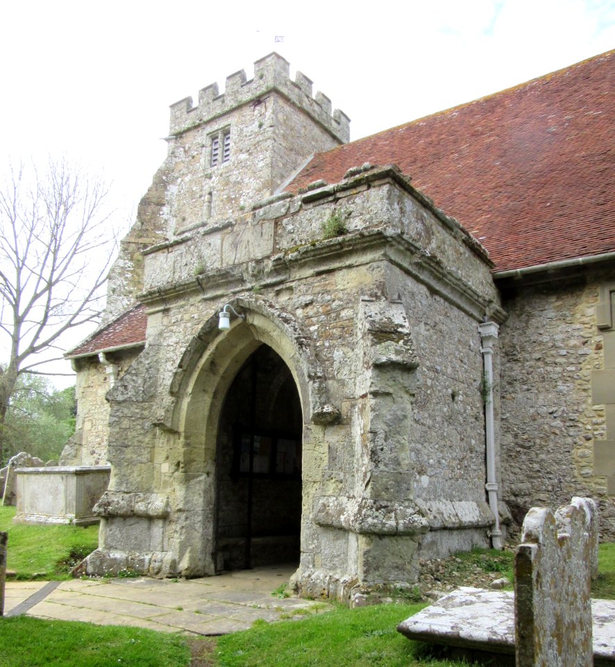 St George's Church, Main Road, Arreton (May 2016) (Entrance Porch) (1)