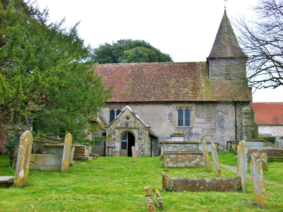 St Mary and St Peter, Wilmington from North