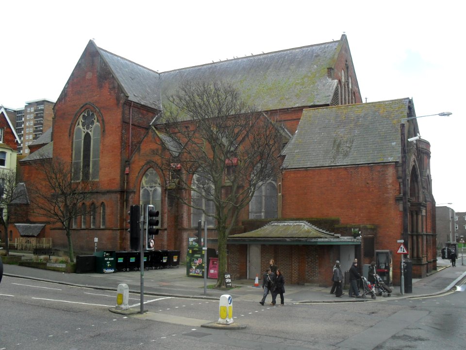 St Mary the Virgin's Church, Upper St James's Street, Kemptown, Brighton (NHLE Code 1380884) (February 2011)