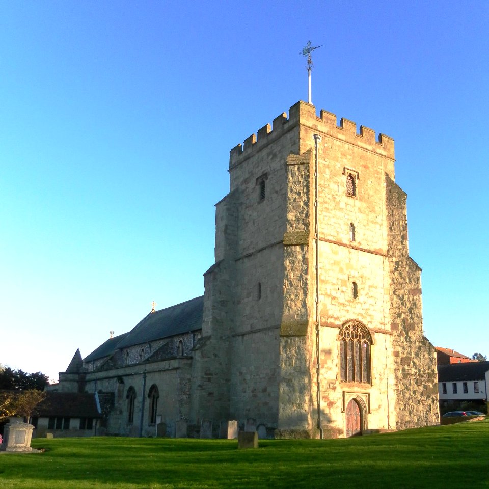St Mary the Virgin's Church, Church Street, Old Town, Eastbourne (NHLE Code 1293915) (October 2012, from Northwest)