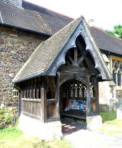 St Mary the Virgin's Church, Reigate Road, Buckland (NHLE Code 1378123) (July 2013) (Entrance Porch)