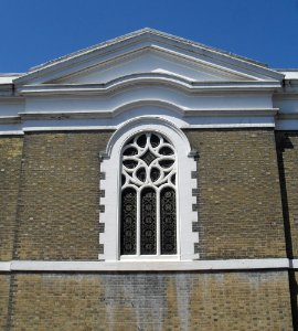 St George's Church, Kemptown, Brighton (NHLE Code 1380852) (June 2010) (Rear Elevation)