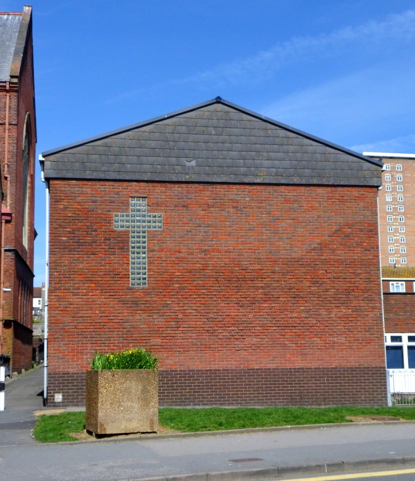 St Mary the Virgin's Church, Upper St James's Street, Kemptown, Brighton (Church Hall) (April 2013) (1)