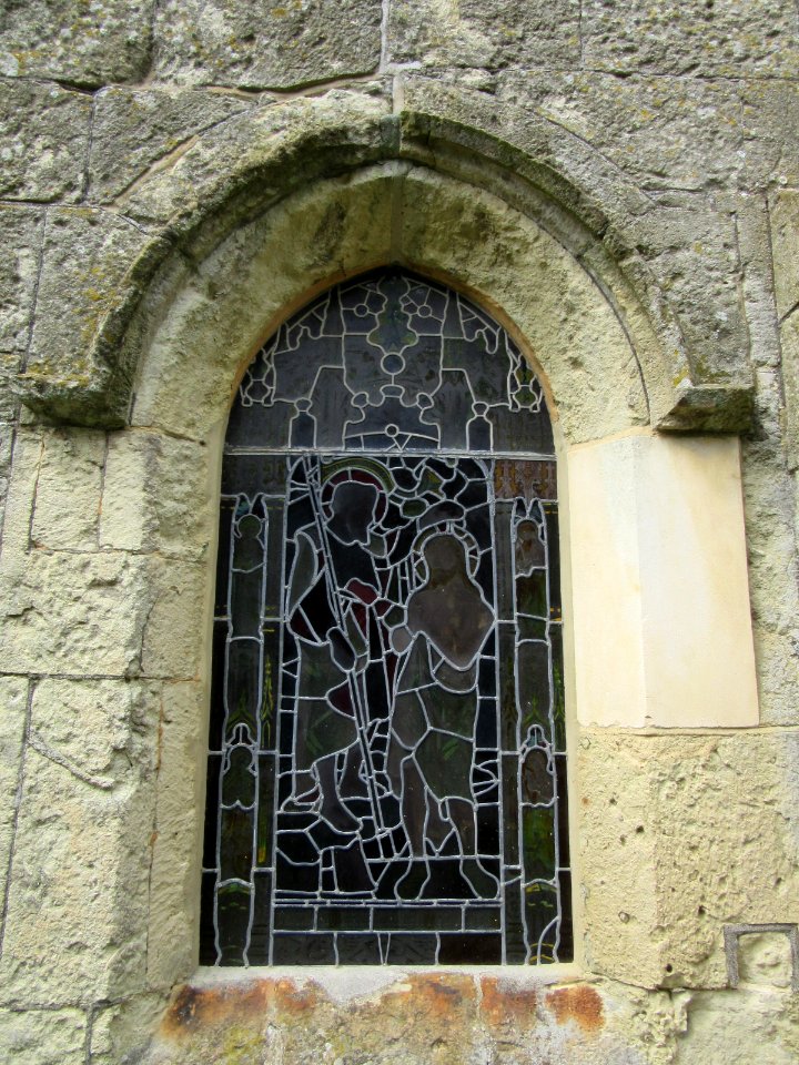 St Mary and St Radegund's Church, High Street, Whitwell (May 2016) (Window) (1)