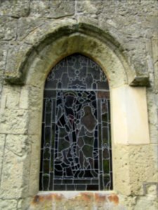 St Mary and St Radegund's Church, High Street, Whitwell (May 2016) (Window) (1)