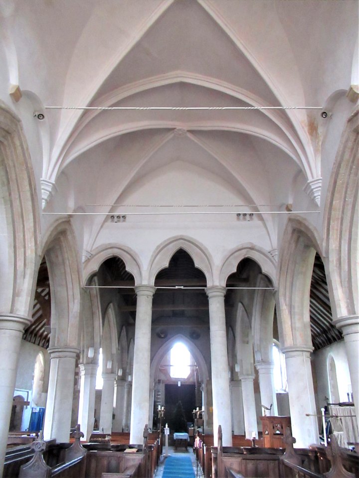 St Mary, Westwell, looking west