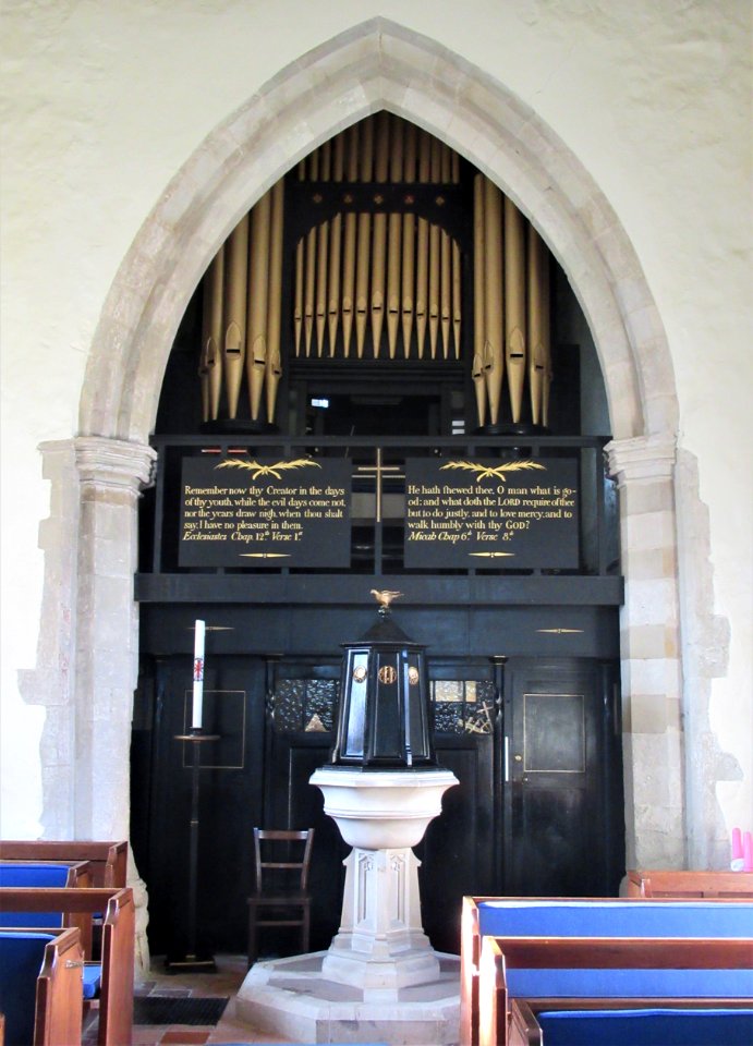 St Mary, Udimore, west end