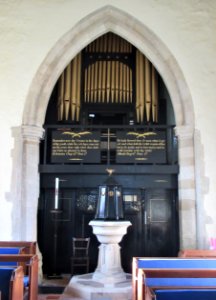 St Mary, Udimore, west end