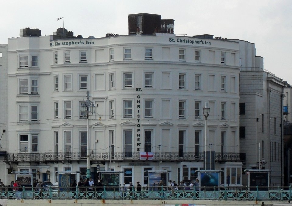 St Christopher's Inn (former Princes Hotel), Grand Junction Road, Brighton (NHLE Code 1380519) (June 2010)