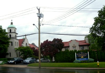 St Mary complex Manhasset rain jeh