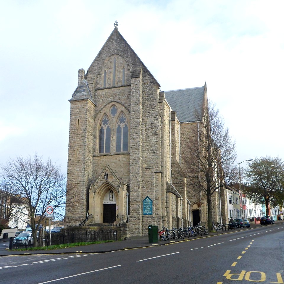 St Joseph's RC Church, Elm Grove, Brighton (From SW) (December 2013)