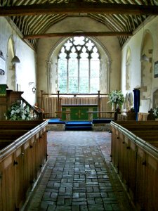St Mary in the Marsh, interior