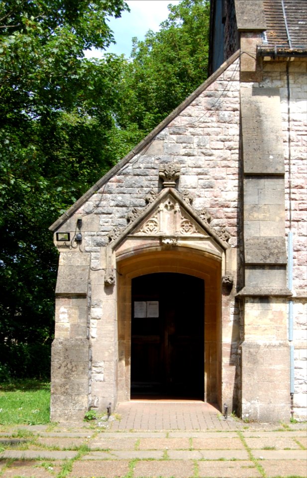 St Edward the Confessor's Church, Grange Road, Netley (NHLE Code 1111931) (Entrance Porch) (May 2019)