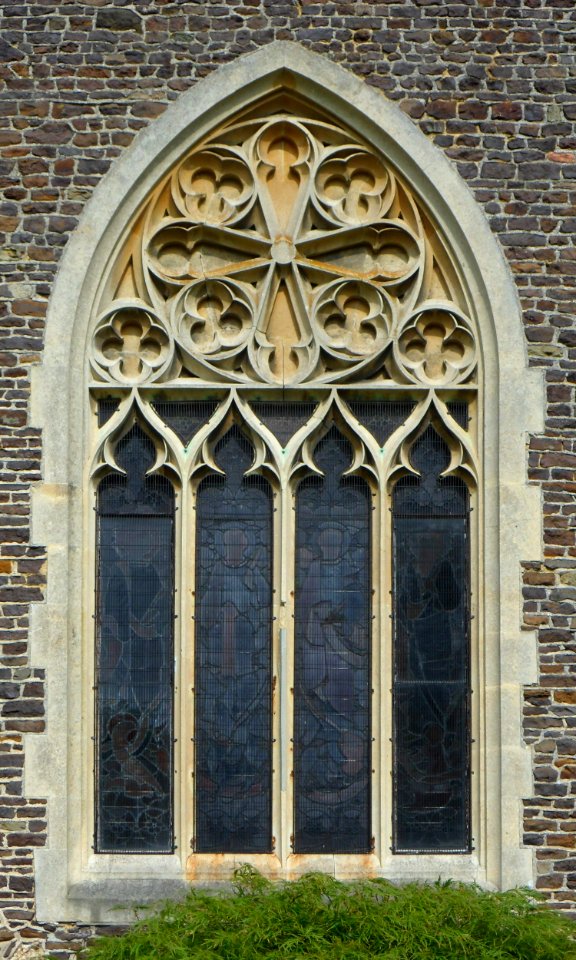 St Mary the Virgin's Church, Reigate Road, Buckland (NHLE Code 1378123) (July 2013) (Window)