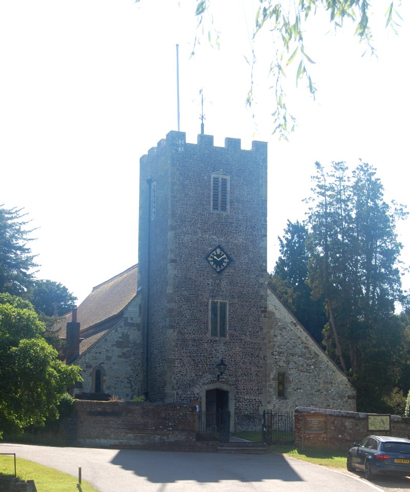 St Mary the Virgin's Church, High Street, Buriton (NHLE Code 1302500) (July 2019) (1)