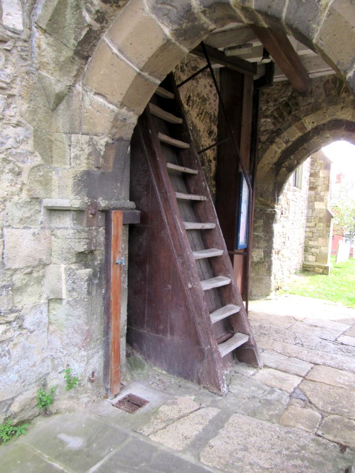 St Mary the Virgin's Church, High Street, Brading (May 2016) (Entrance) (2)