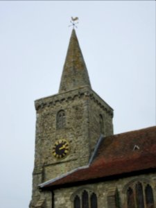 St Mary the Virgin's Church, High Street, Brading (May 2016) (Tower) (1)