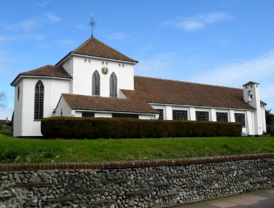 St Mary the Virgin's Church, Decoy Drive, Hampden Park, Eastbourne (NHLE Code 1376622) (March 2010) (3)