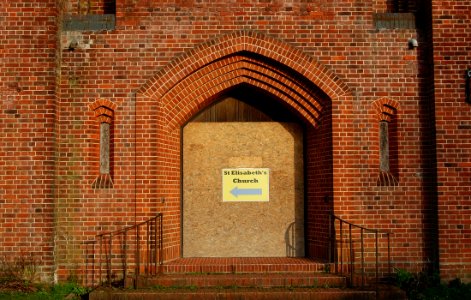 St Elisabeth's Church (Original Building), Victoria Drive, Downside, Eastbourne (NHLE Code 1252676) (February 2019) (Entrance Porch)