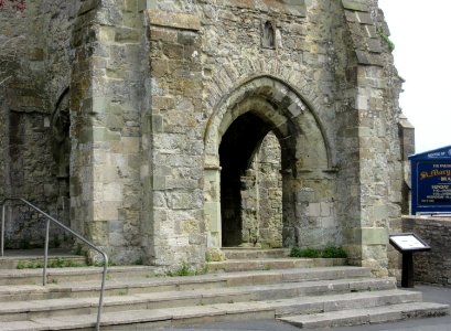 St Mary the Virgin's Church, High Street, Brading (May 2016) (Entrance) (1)