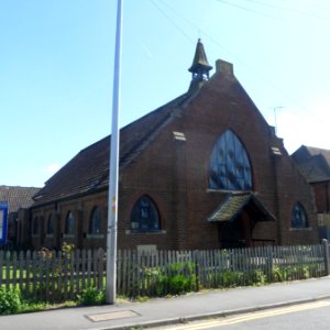 St Francis' Church, Beckingham Road, Westborough, Guildford (April 2014, from West-Northwest) photo