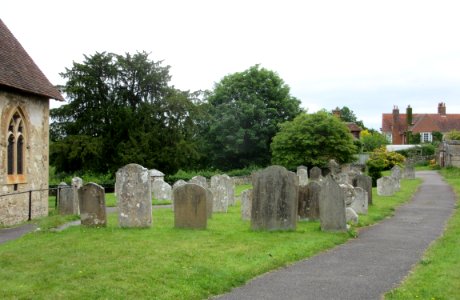 St Mary the Virgin's Church, Frensham Street, Frensham (June 2015) (Churchyard) (1)