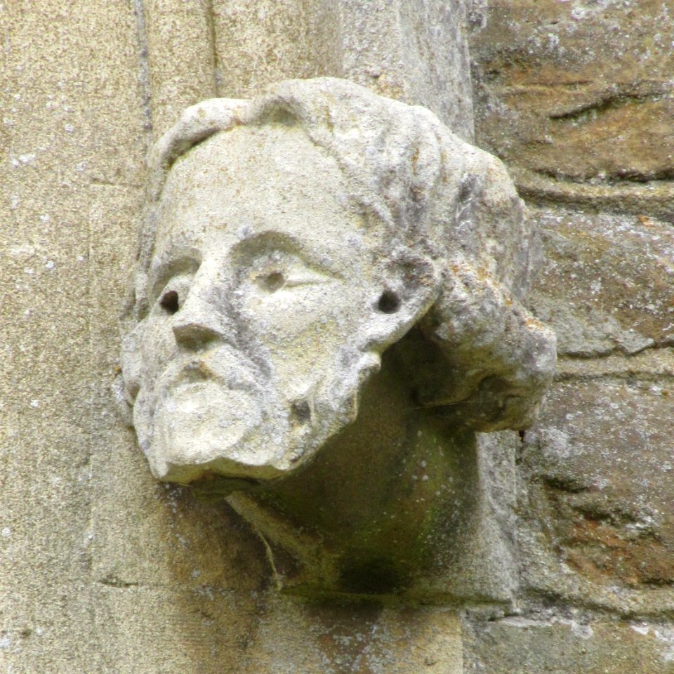 St Mary the Virgin's Church, Frensham Street, Frensham (June 2015) (Carving) (2)