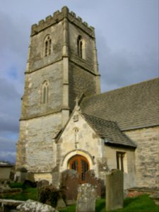 St Giles, Maisemore, the tower