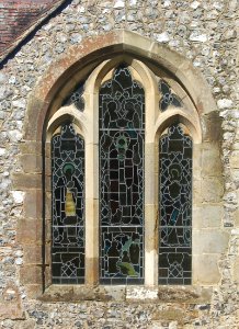 St Mary the Virgin's Church, High Street, Buriton (NHLE Code 1302500) (July 2019) (Window)