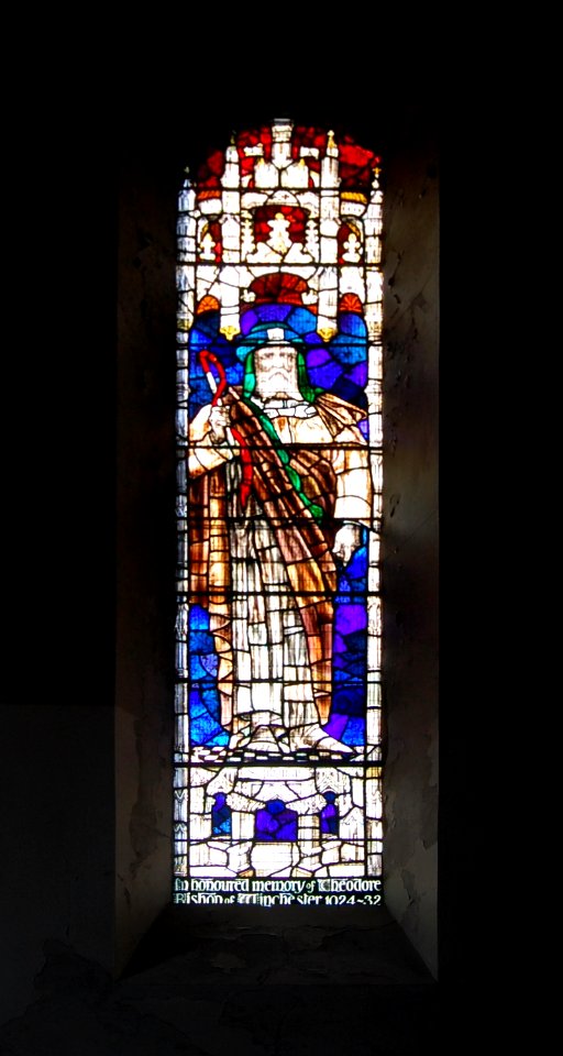St Faith's Church, Victoria Square, Lee-on-the-Solent (NHLE Code 1257999) (May 2019) (Stained Glass Window)