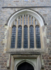 St Mary the Virgin's Church, Worplesdon Road, Worplesdon (May 2014) (Window)