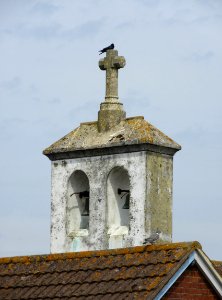 St Faith's Church, St Faith's Road, Cowes, Isle of Wight (May 2016) (Bell-cot)