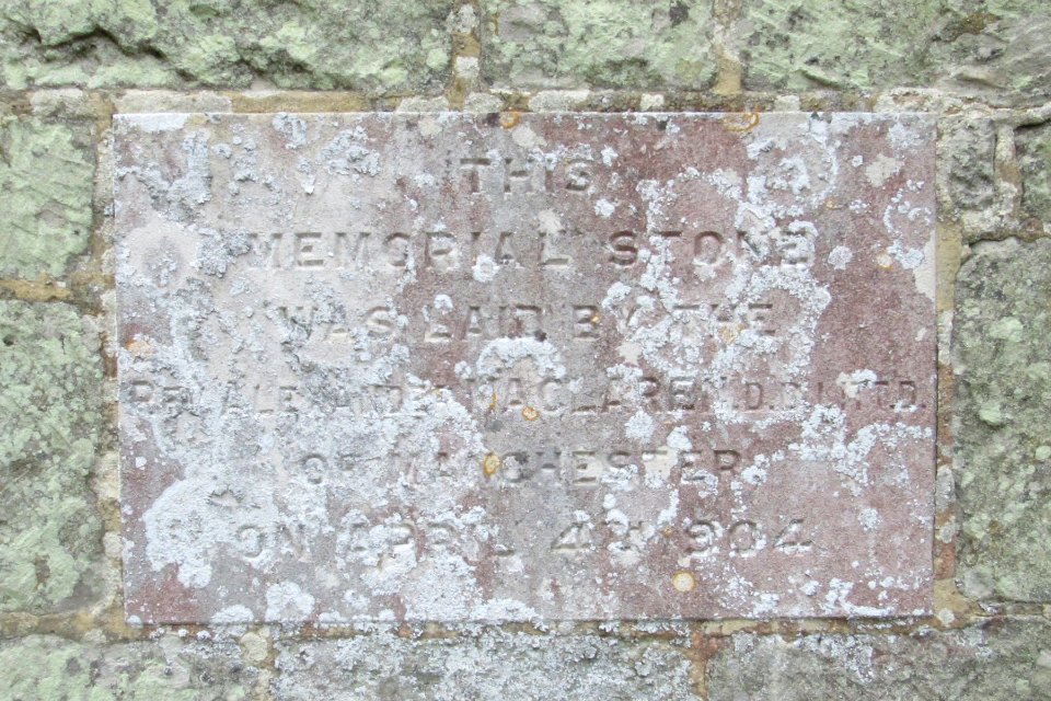 St Catherine's Chapel (Niton Baptist Church), Institute Hill, Niton (May 2016) (Datestone)