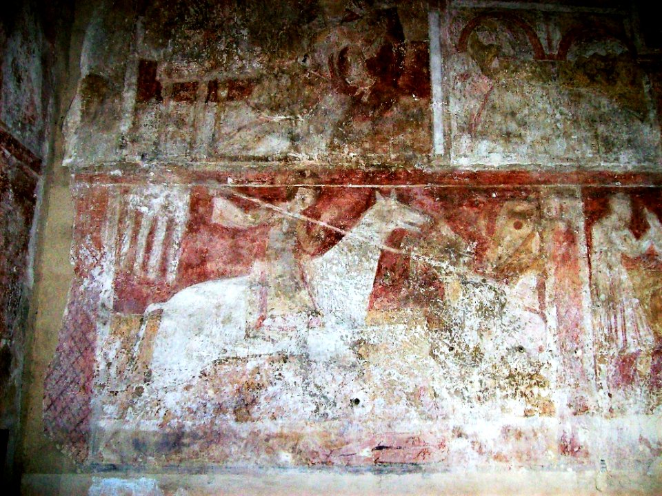St Botolph, Hardham, murals 6