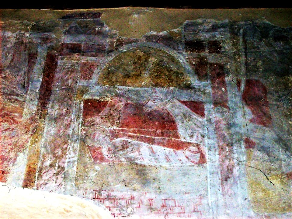 St Botolph, Hardham, murals 11